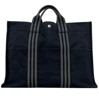 Herm&egrave;s Bolso Tote Fourre Tout Pre-owned - Pre-owned - Mujer - Negro - ONE SIZE