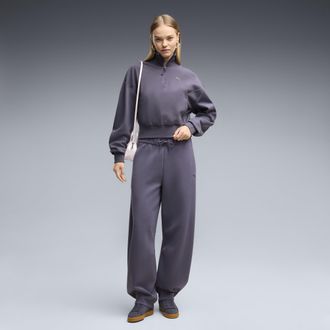 Puma Pantaloni della tuta PUMATECH SENSE da donna, Abbigliamento, Grigio, XL