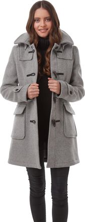 Montgomery Womens London Duffle Coat - Pearl Grey (UK, Alpha, M, Regular, Regular)