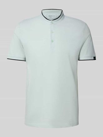 Tom Tailor Denim Regular Fit Poloshirt aus reiner Baumwolle in Hellgruen, Gr&ouml;&szlig;e XXL