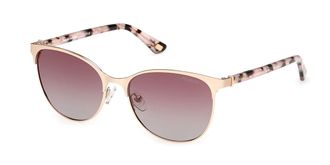 Skechers SE00167 Polarized 32H Womens Sunglasses Gold Size 53