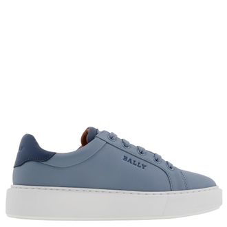 Bally Clarys O Leather Low-Top Sneakers, Brand Size 38 ( US Size 7.5 )