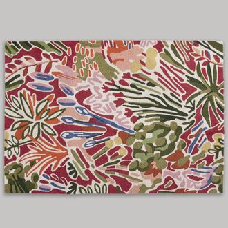 Maisons du monde Alfombra de exterior con estampado multicolor, 160x230 cm