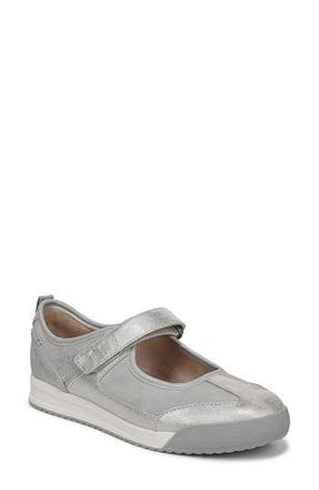 Naturalizer Greta Mary Jane Sneaker in Grey/Silver Faux Leather at Nordstrom Rack, Size 9.5