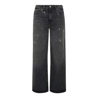 Our Legacy Wide Jeans, female, Gray, Size: S Full Cut Jeans