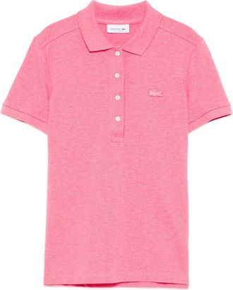 Lacoste Polo con logo - Rosa