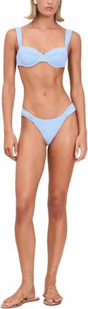 Devon Windsor Jolie Bikini Bottom In Skylar