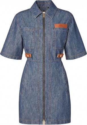 Fendi Chambray Denim Dress