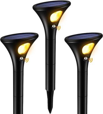 OEM L&aacute;mpara Solar 3 Unidades, L&aacute;mparas Solares 1500 Mah, 3 Unidades, Blanco Encendido/apagado Autom&aacute;tico, Ip65 Resistente [clase Energ&eacute;tica G]