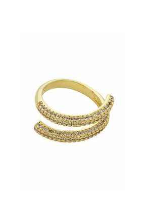 Panacea Pav&eacute; Crystal Wrap Ring in Gold at Nordstrom Rack