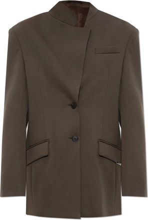 The Attico Dames, Jassen, Bruin, Maat: 2XS Wol