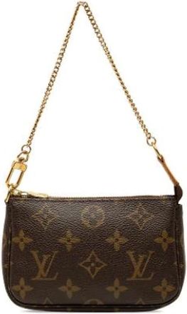 Louis Vuitton Pre-owned Mini Pochette Accessoires - - Pre-owned - Donna - Marrone - ONE SIZE