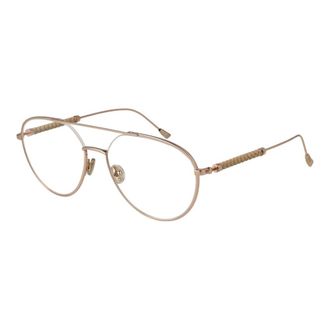 Tod's Tods, Glasses, male, Beige, Size: ONE SIZE Metal Glasses Frame