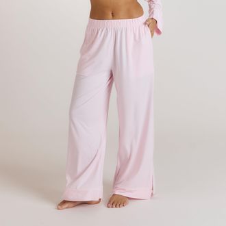 Lounge Modal Pyjama Bottoms - Pink - XXL