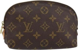 Louis Vuitton Pre-owned Clutches, female, Brown, Size: ONE SIZE Pre-owned Vintage Clutch