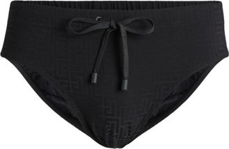 Balmain Monogram Zwembroek - Heren - Strandmode - Zwart - M - Nylon - Badmode