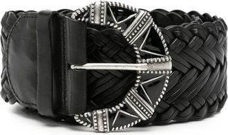 BA&SH Braided Leather Belt