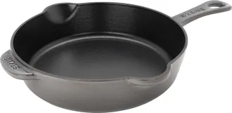 Staub Cast Iron 8.5-inch Traditional Deep Skillet