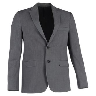 Acne Studios Acne Studios Losse Pasvorm Suit Jacket in Grijs Wol