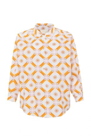 Carolina K Boyfriend Shirt In Sol Elements