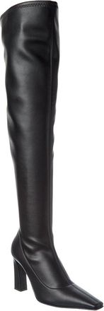 Giuseppe Zanotti Brenda 90 Leather Over-The-Knee Boot