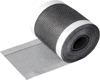 OEM Kit De Reparaci&oacute;n De Mosquiteras, 7 Cm X 5 M, Parche De Reparaci&oacute;n De Malla Impermeable Y Duradero, Negro, Para Rejas De Ventanas, 1 Rollo