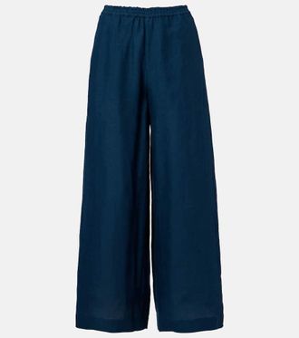 Eres Select linen wide-leg pants