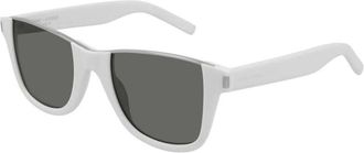 Saint Laurent Mens Black Square Sunglasses SL51CUT 003