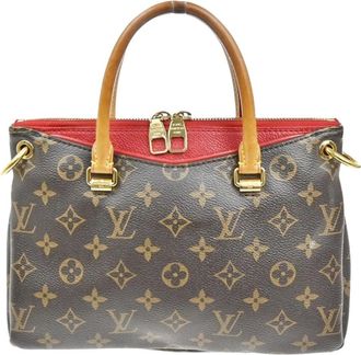 Louis Vuitton Pre-owned Handbags, female, Brown, Size: ONE SIZE Pre-owned Monogram Canvas Satchel Bag