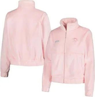 Columbia Womens Columbia Pink Pittsburgh Penguins Fire Side Full-Zip Jacket at Nordstrom, Size Small