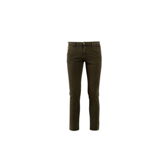 Gas Katoenen Denim Jeans - Dames - Broeken - Bruin - Maat: 2XS Katoen