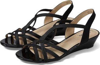 Life Stride Yaya Womens Shoes Black : 9.5 W (C), Textile