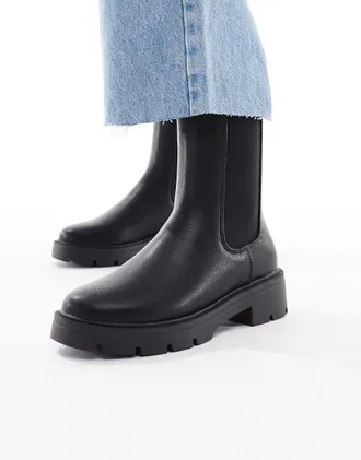 schuh Abbie - Stivaletti con suola spessa neri-Nero