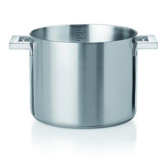 Mepra Stile By Pininfarina Deep Pot in Silver at Nordstrom, Size Medium