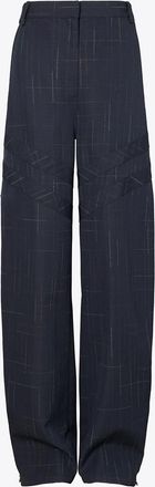 Tory Burch Womens Wide-Leg Wool Pant, size 10