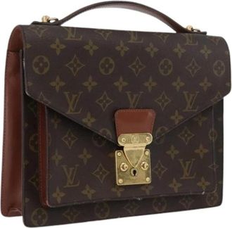 Louis Vuitton Pre-owned Handbags, female, Brown, Size: ONE SIZE Pre-owned Handbag