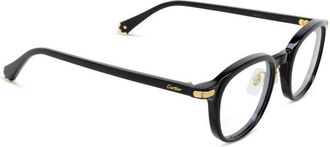 Cartier Demo Round Mens Eyeglasses CT0560O 001 50