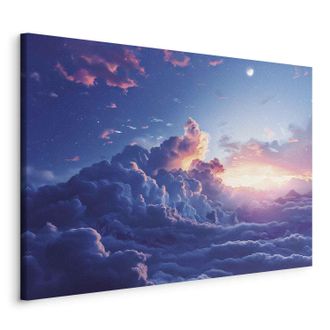 OEM Imagen - Concierto Nocturno En Las Monta&ntilde;as: Nubes Iluminadas Por Los &Uacute;ltimos Rayos Del Sol