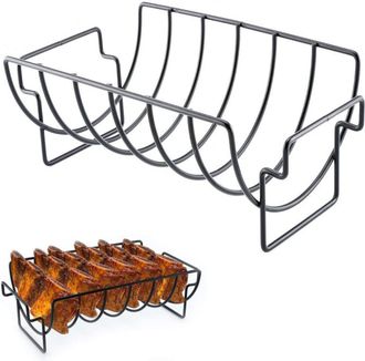 OEM Parrilla De Barbacoa Para Exteriores, Utensilios Para Barbacoa, Rejilla Para Filetes Tipo Esqueleto, 35 11,5 19,5 Cm
