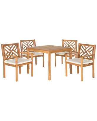 Safavieh 5Pc Outdoor Bradbury Dining Set