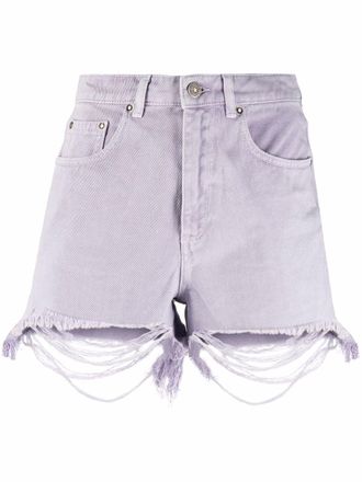 Golden Goose High waist shorts - Paars