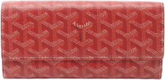 Goyard Pre-owned Wallets, female, Red, Size: ONE SIZE Pre-owned Vintage Wallet