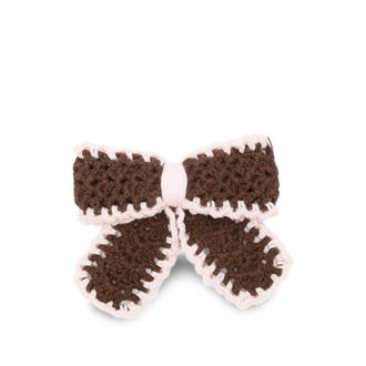 Stine Goya Crochet-knit Bow Hair Clip