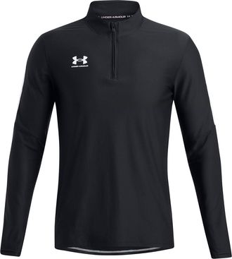 Under Armour Mens Ua MS Ch. Pro Quarter Zip Drill Top Black/White L