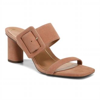 Vionic Womens Brookell Heeled Sandal In Macaroon