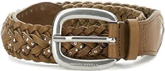 Golden Goose Braided Houston Washed Leather