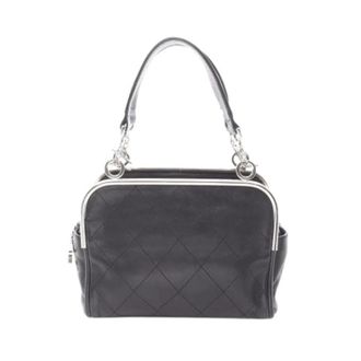 Chanel Pre-owned Vintage Handtas - Dames - Vintage Handtas - Zwart - ONE Size - Leer - Vintage