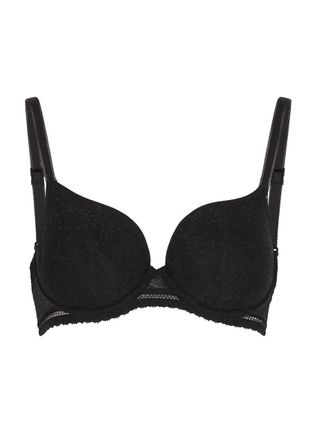 Simone Pérèle Simone PÉRÈLE Comete Spacer Underwired Lace Plunge bra - Black - 32C