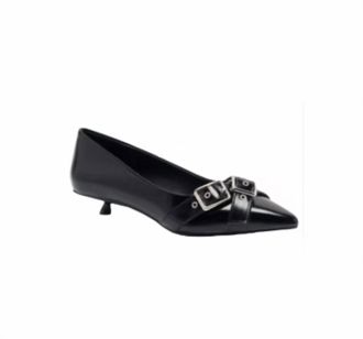 Free People Womens So 90S Kitten Heel In Black