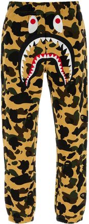A Bathing Ape Printed Cotton Joggers